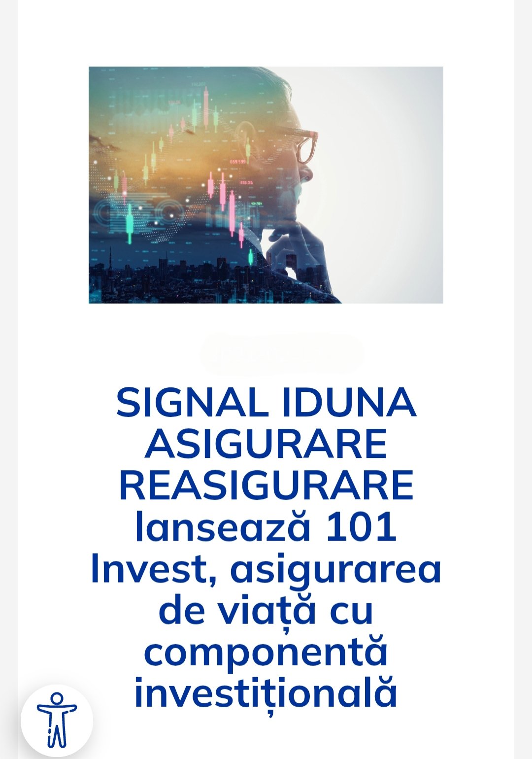 Asigurare pentru pensie- Asigurare de viață cu componentă investițională 101 Invest