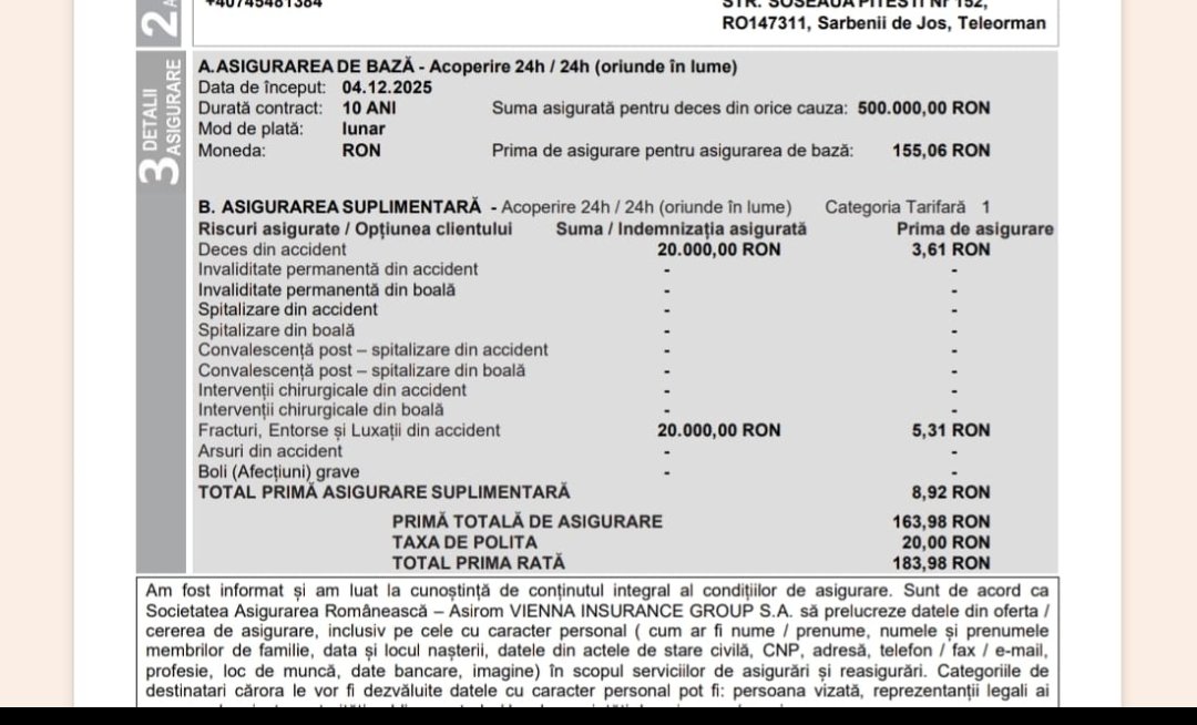 ,,CASCO,, uman / 500 000 RON despagubiri in caz de deces